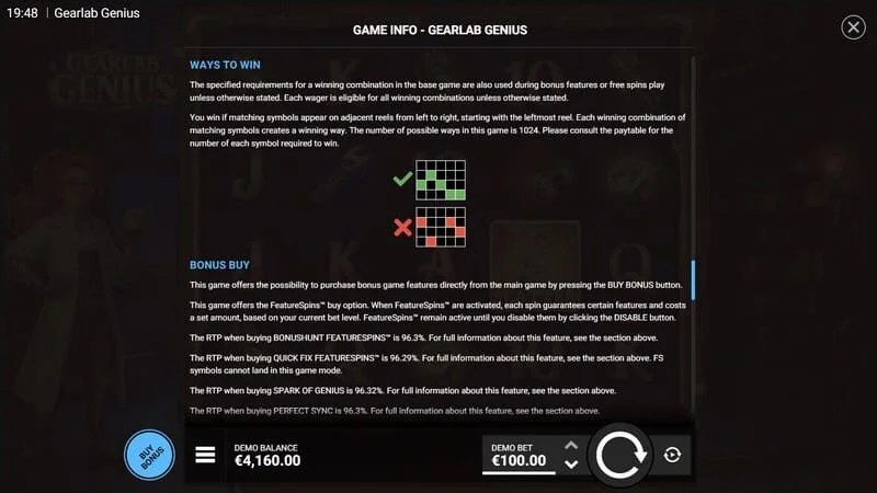 Gearlab Genius - Super Reel na vertical na puno ng Wilds